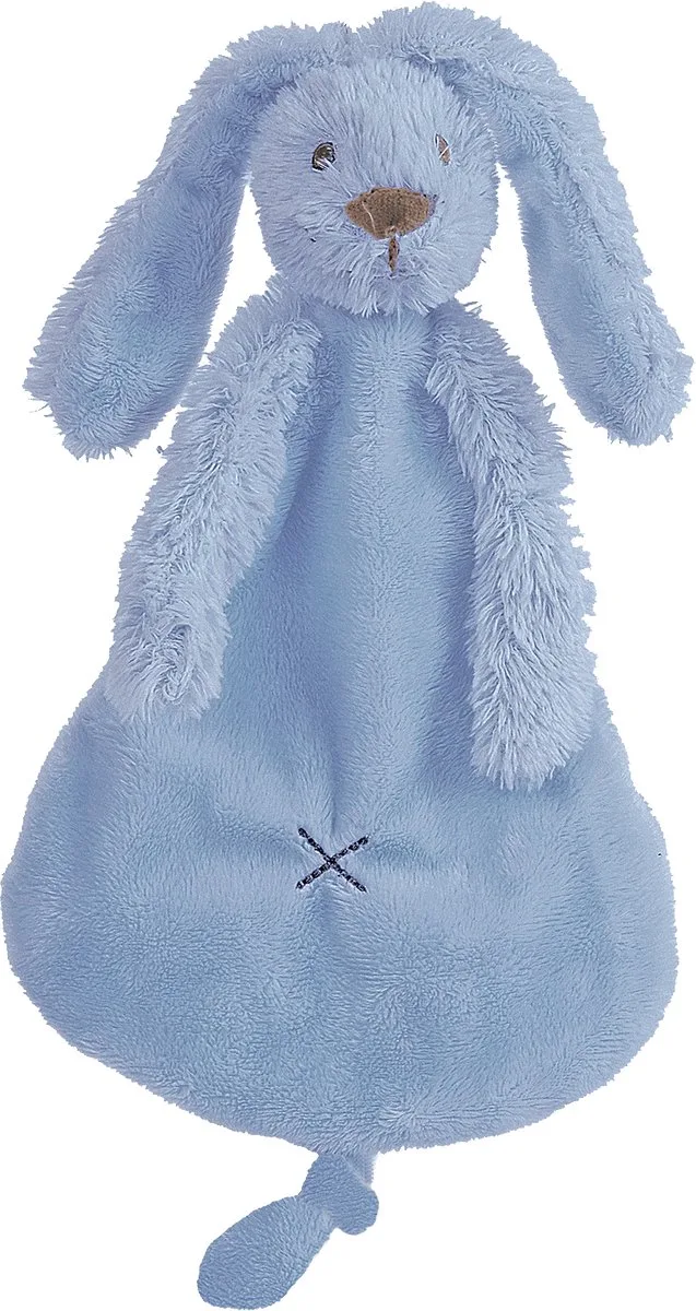 Konijn Richie Knuffeldoekje - Baby cadeau by Happy Horse in Dark blue – product photo