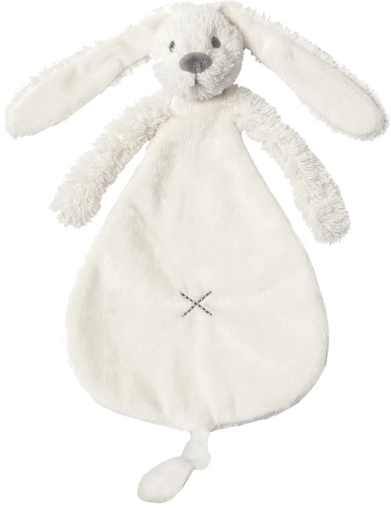 Konijn Richie Knuffeldoekje - Baby cadeau by Happy Horse in White – product photo
