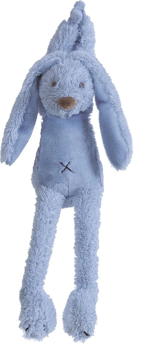 Konijn Richie Muziekknuffel - Baby cadeau de Happy Horse en Bleu foncé – photo produit