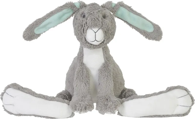 Konijn Twine Knuffel 31cm - Baby knuffel från Happy Horse i Grå – produktbild