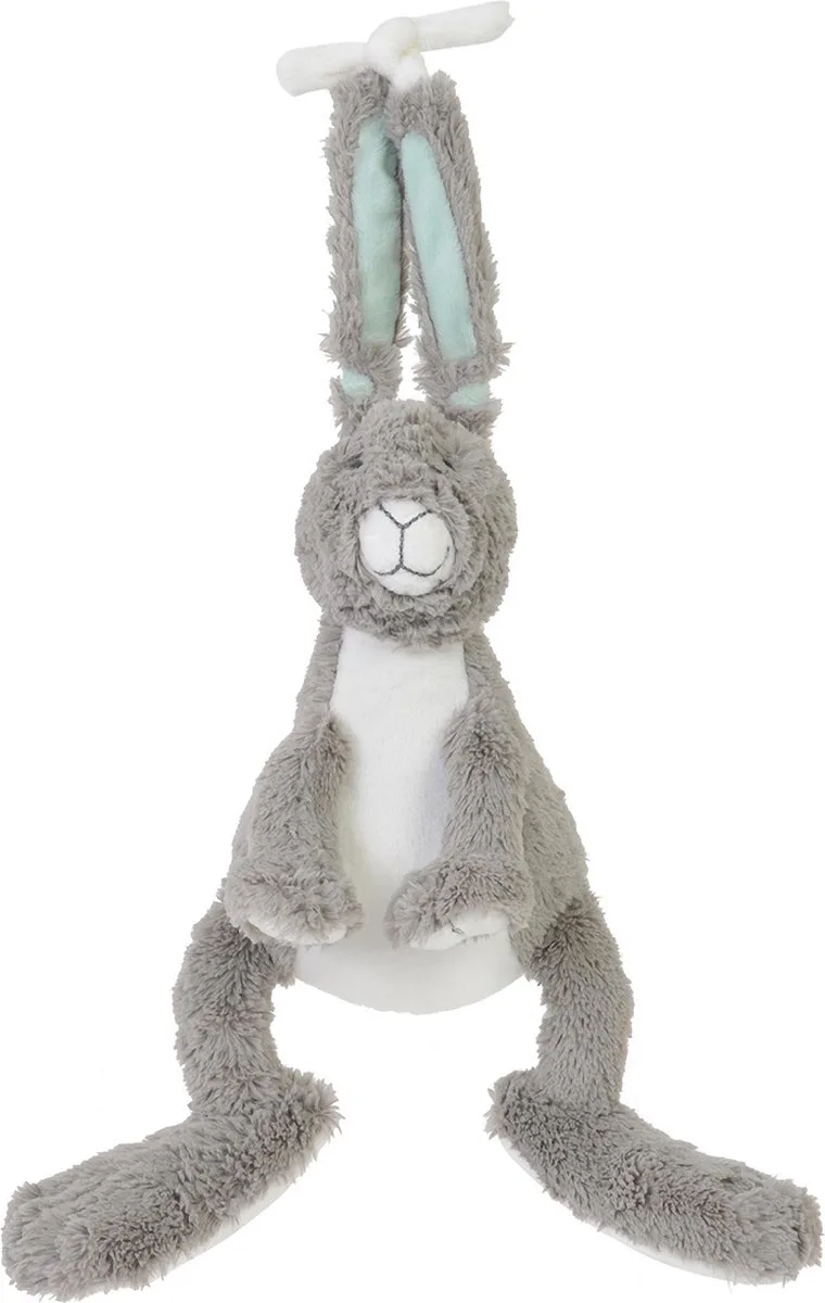Konijn Twine Muziekknuffel - Baby cadeau by Happy Horse in Grey – product photo