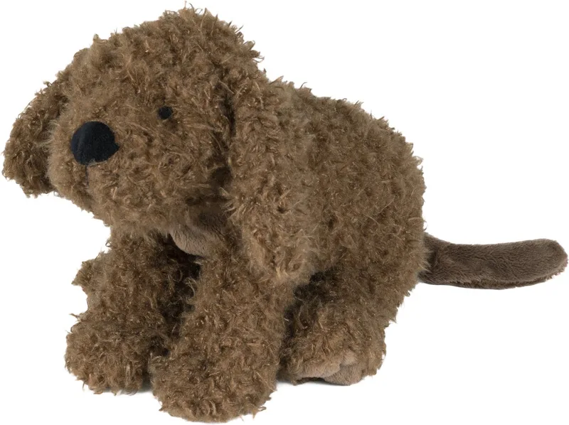 Labradoodle Larry Knuffel 28cm - Baby Knuffel van Happy Horse in Bruin – productfoto