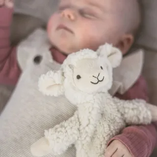 Lam Leo Knuffeldoekje - Baby cadeau by Happy Horse in White – product photo 3 of 4
