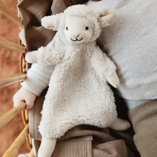 Lam Leo Knuffeldoekje - Baby cadeau by Happy Horse in White – product photo 4 of 4