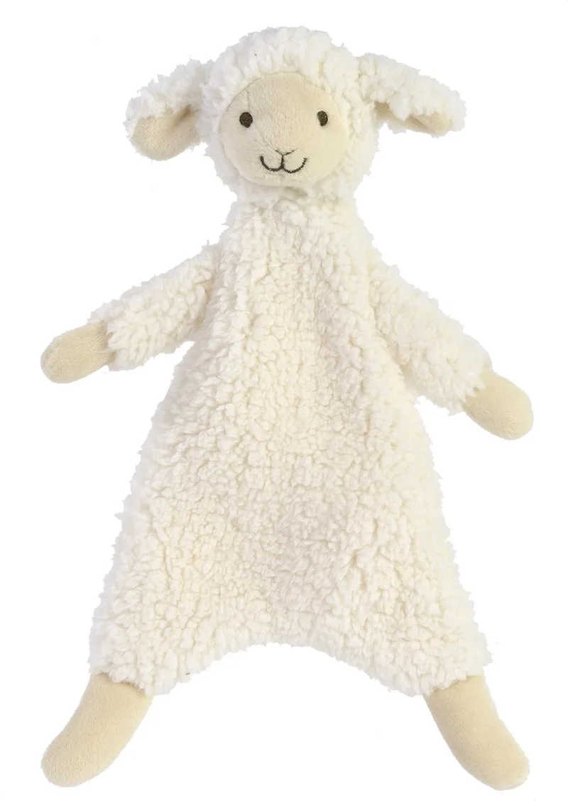 Lam Leo Knuffeldoekje - Baby cadeau van Happy Horse in Wit – productfoto