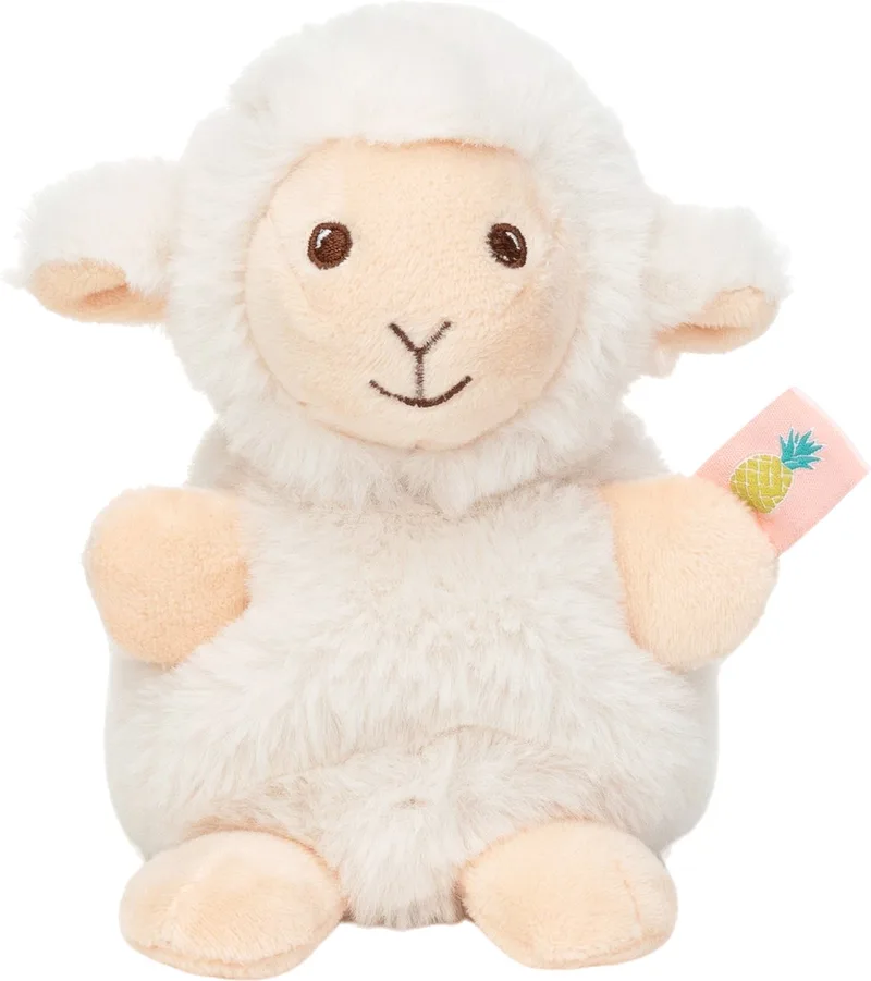 Lam Logan Knuffel 14 cm - Baby knuffel van Happy Horse in Ecru – productfoto