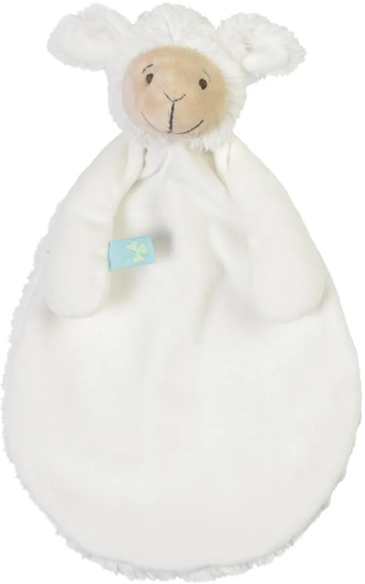 Lam Lugano Knuffeldoekje - Knuffel cadeau van Happy Horse in Wit – productfoto
