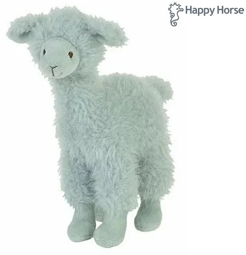 Lama Linden Knuffel 33cm - Baby knuffel by Happy Horse in Green – product photo