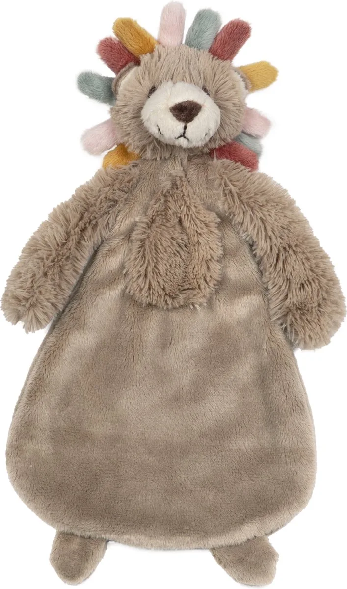 Leeuw Leon Knuffeldoekje - Bruin/Multi colour - Baby cadeau van Happy Horse in Bruin – productfoto