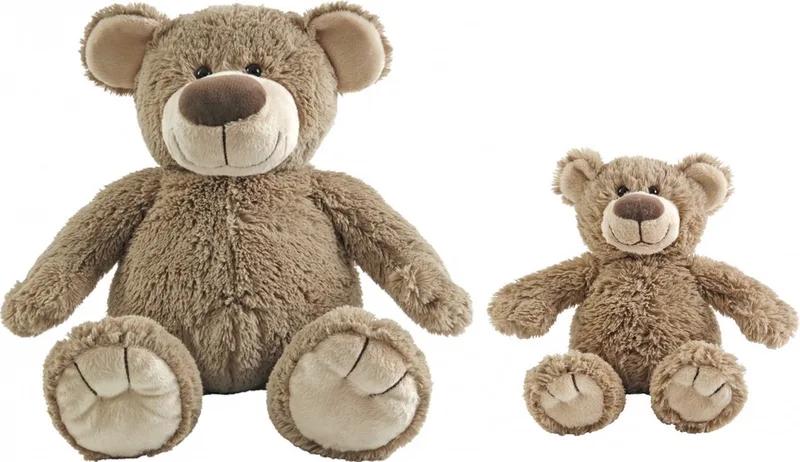 Mama en kind setje pluche knuffel beren Bella van Happy Horse 22 en 55 cm - Knuffelbeer/beren by Happy Horse in Multicolour – product photo