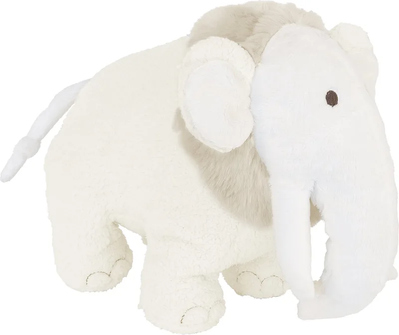 Mammoet Milo Knuffel 30cm - Baby knuffel by Happy Horse in Ecru – product photo