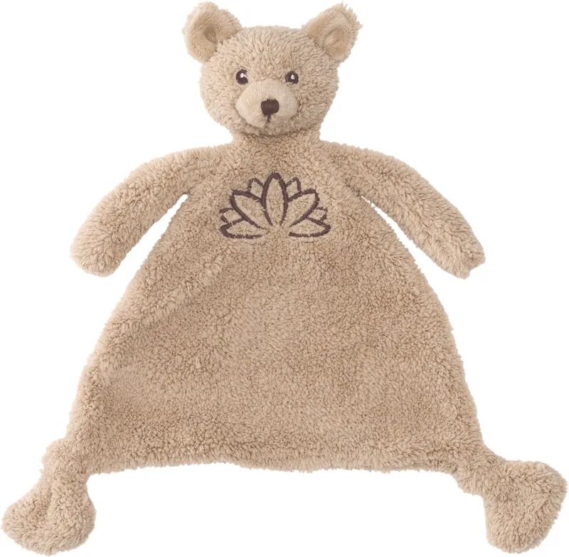 Mindful Beer Knuffeldoek 22 cm - Baby cadeau by Happy Horse in Beige – product photo