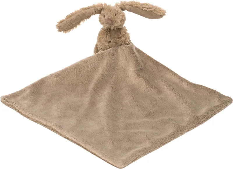 Mini Konijn Richie met knuffeldoek 28 cm - Baby cadeau by Happy Horse in Brown – product photo