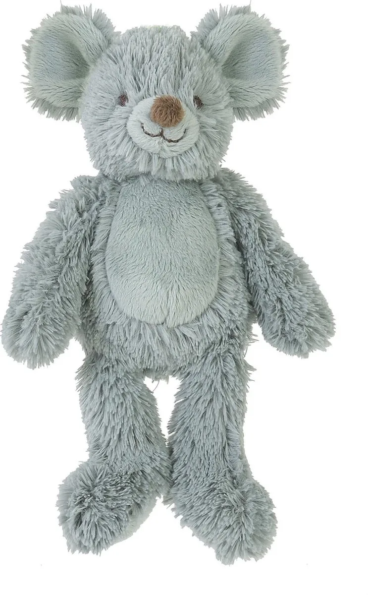 Muis Mel Knuffel 18cm - Baby knuffel by Happy Horse in Green – product photo
