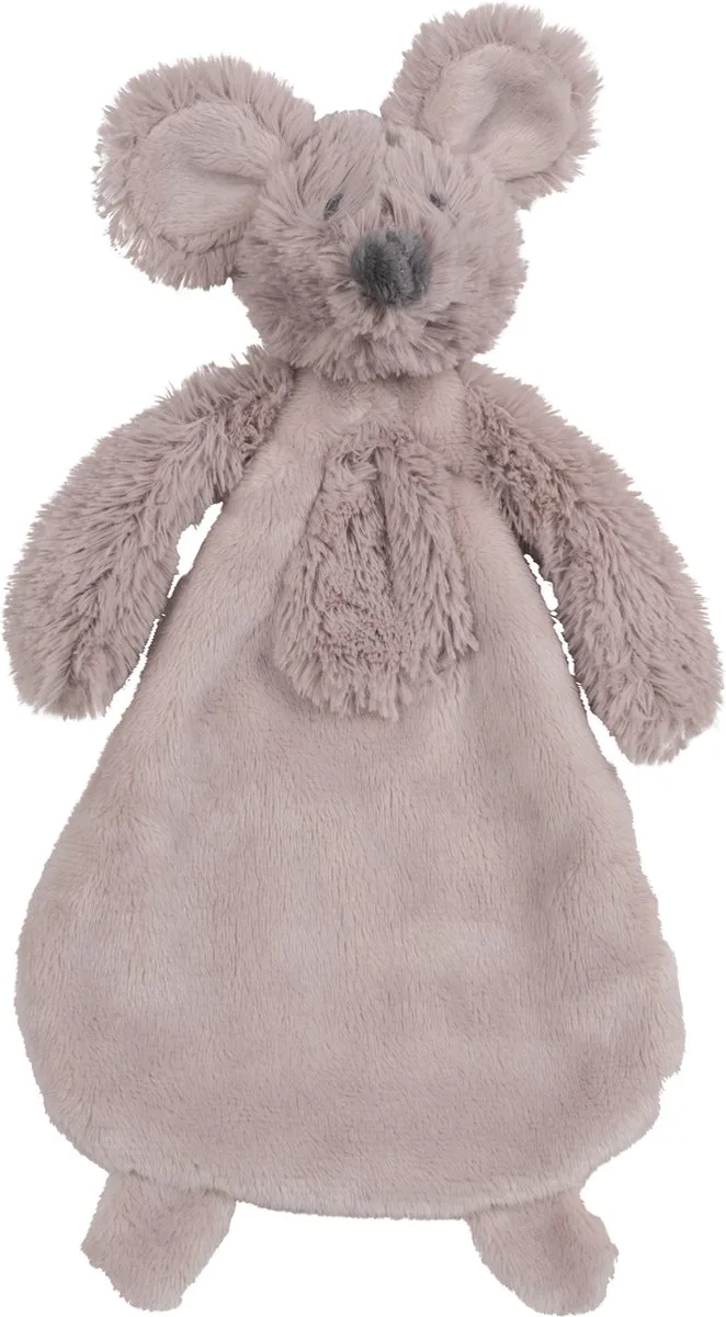 Muis Mex Knuffeldoekje - Baby cadeau by Happy Horse in Oud lila – product photo