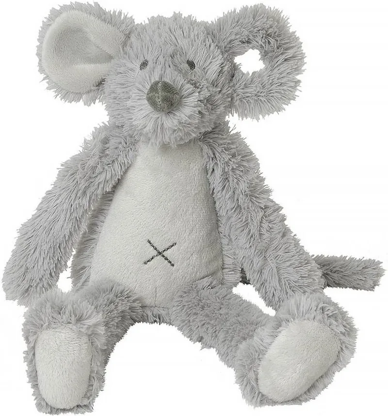 Muis Mindy Knuffel 30cm - Baby knuffel by Happy Horse in Grey – product photo