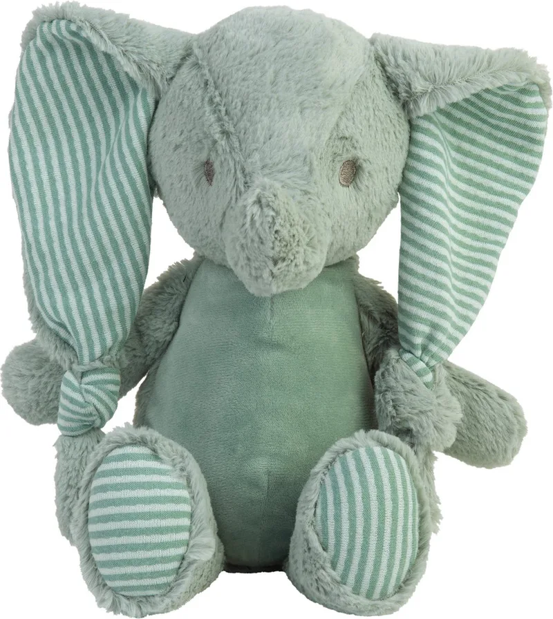 Olifant Eddy Knuffel 34cm - Baby knuffel fra Happy Horse i Grøn – produktbillede