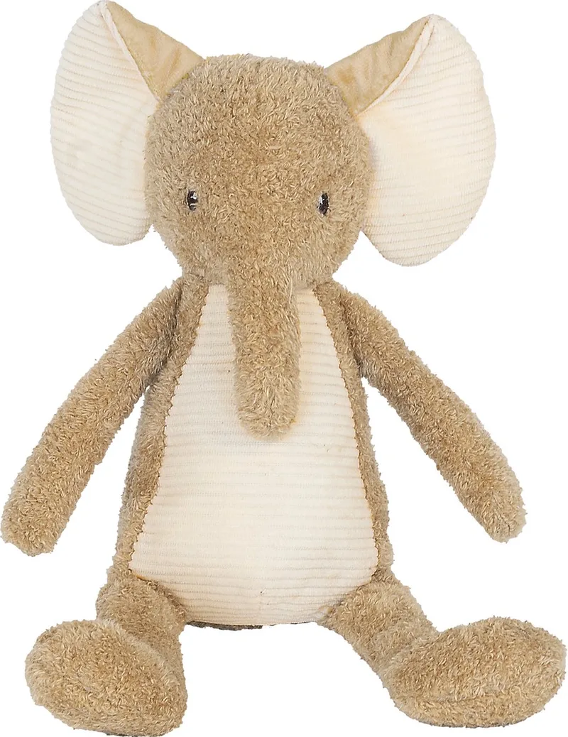 Olifant Elin Knuffel 26cm - Baby knuffel fra Happy Horse i Brun – produktbillede