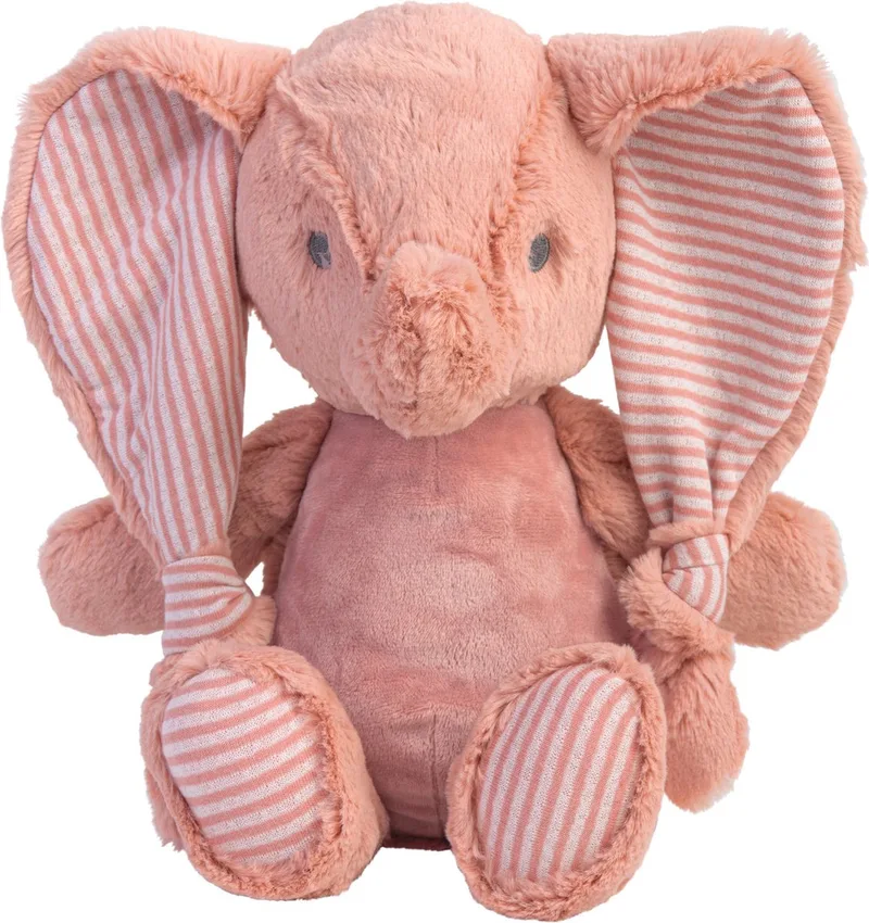 Olifant Emily Knuffel 34cm - Baby knuffel by Happy Horse in Pink – product photo