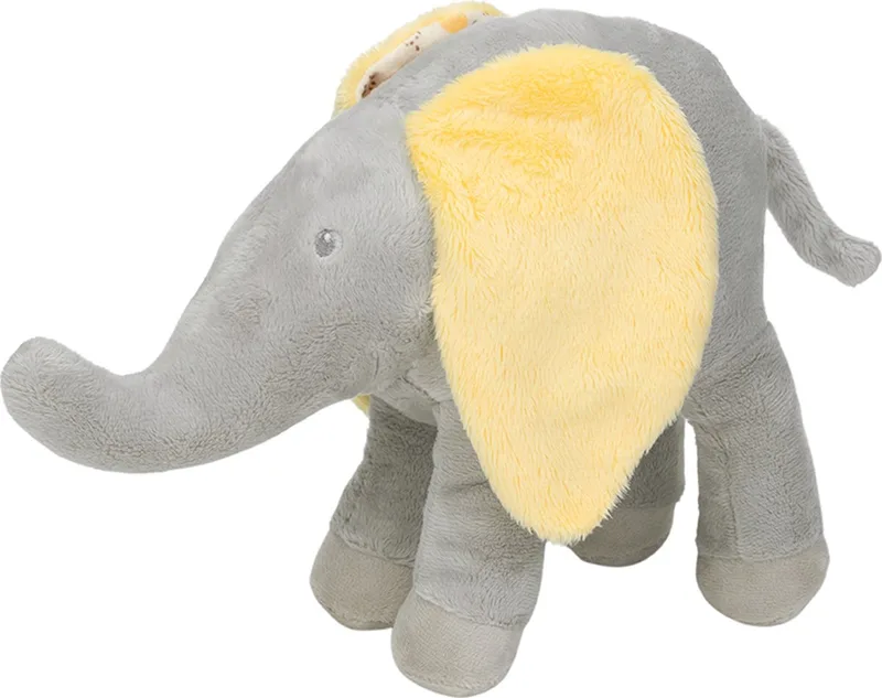 Olifant Emmett Knuffel 22 cm - Baby knuffel de Happy Horse en Gris, Jaune – photo produit