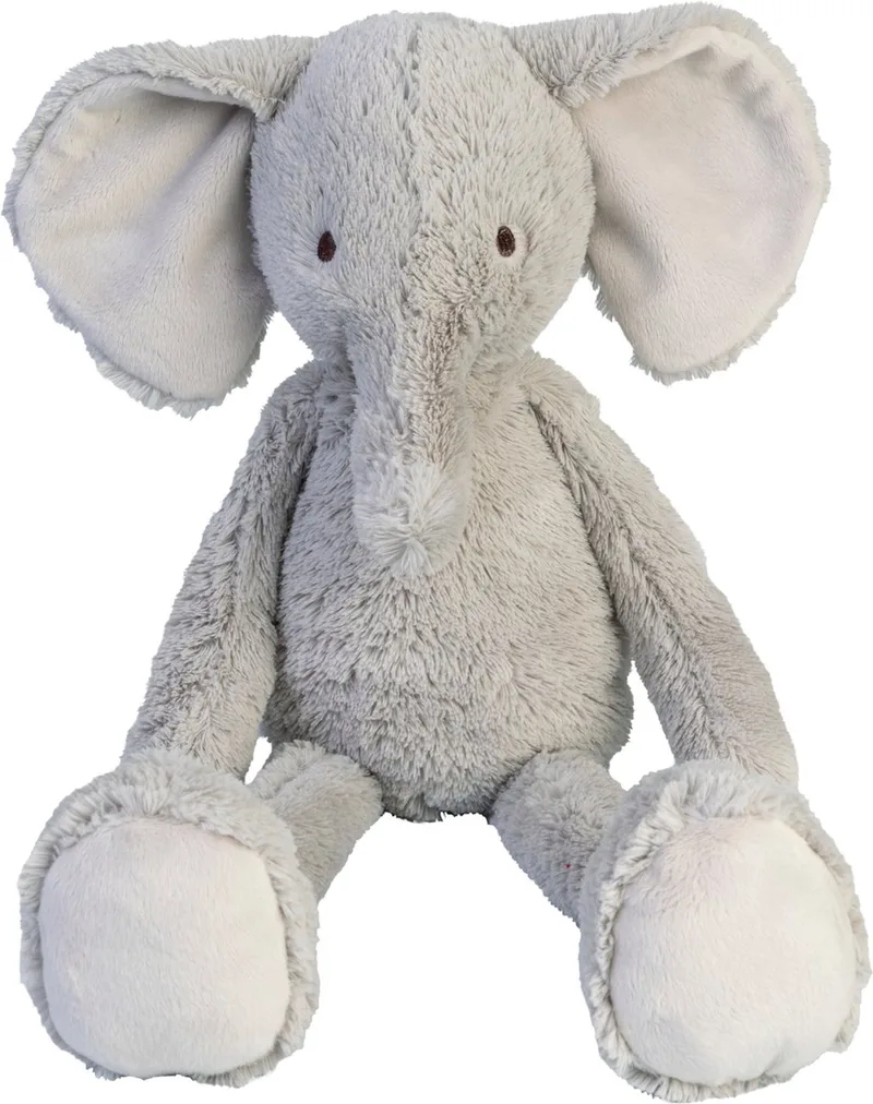 Olifant Enzo Knuffel 38cm - Baby knuffel van Happy Horse in Grijs – productfoto