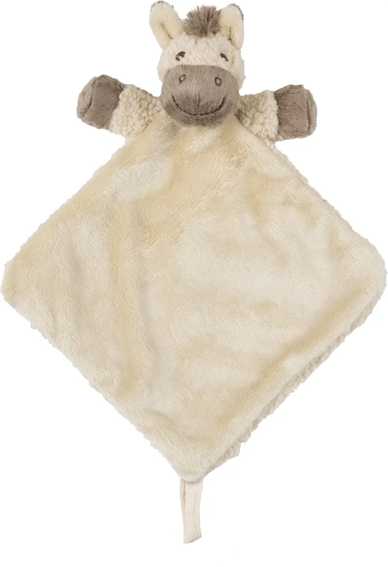 Paard Helma Knuffeldoekje - Baby Cadeau van Happy Horse in Beige – productfoto