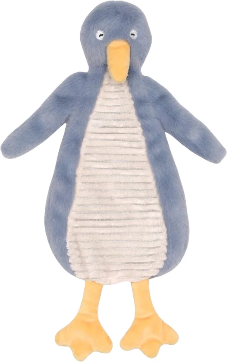 Pinguïn Pedro Knuffeldoek 24 cm - Baby cadeau van Happy Horse in Blauw – productfoto