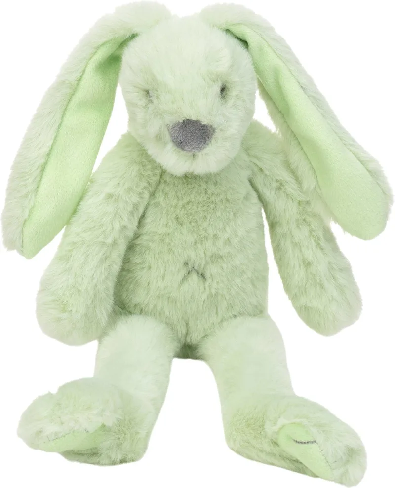 Recycled Konijn Richie Knuffel 28 cm - Baby knuffel van Happy Horse in Pistachegroen – productfoto