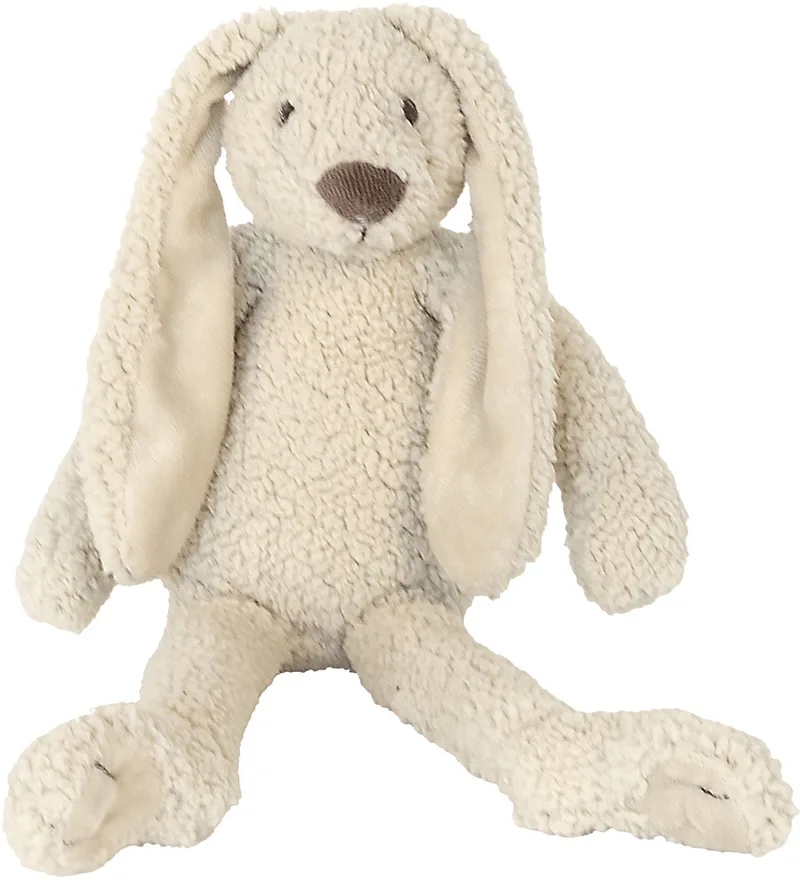 Recycled Konijn Richie Knuffel 28cm - Beige - Baby knuffel by Happy Horse in Beige Recycled – product photo