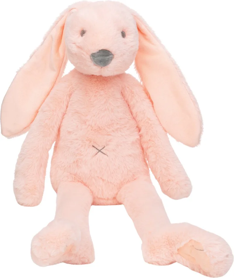 Recycled Konijn Richie Knuffel 58 cm - Baby knuffel by Happy Horse in Perzikroze – product photo