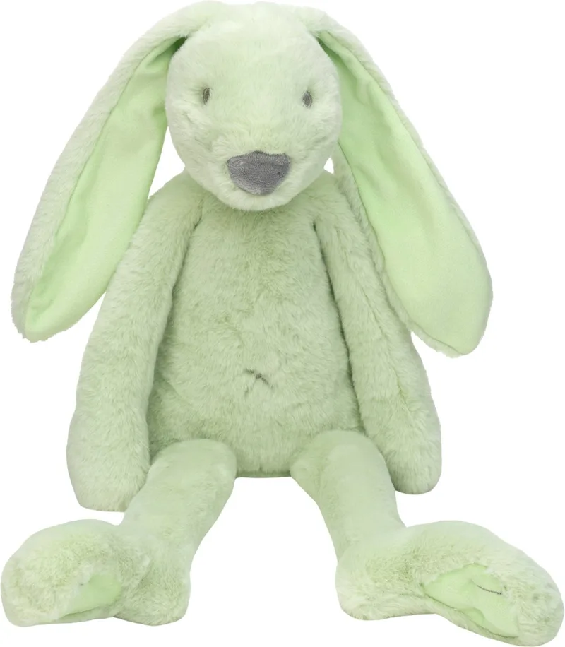 Recycled Konijn Richie Knuffel 58 cm - Baby knuffel by Happy Horse in Pistachegroen – product photo