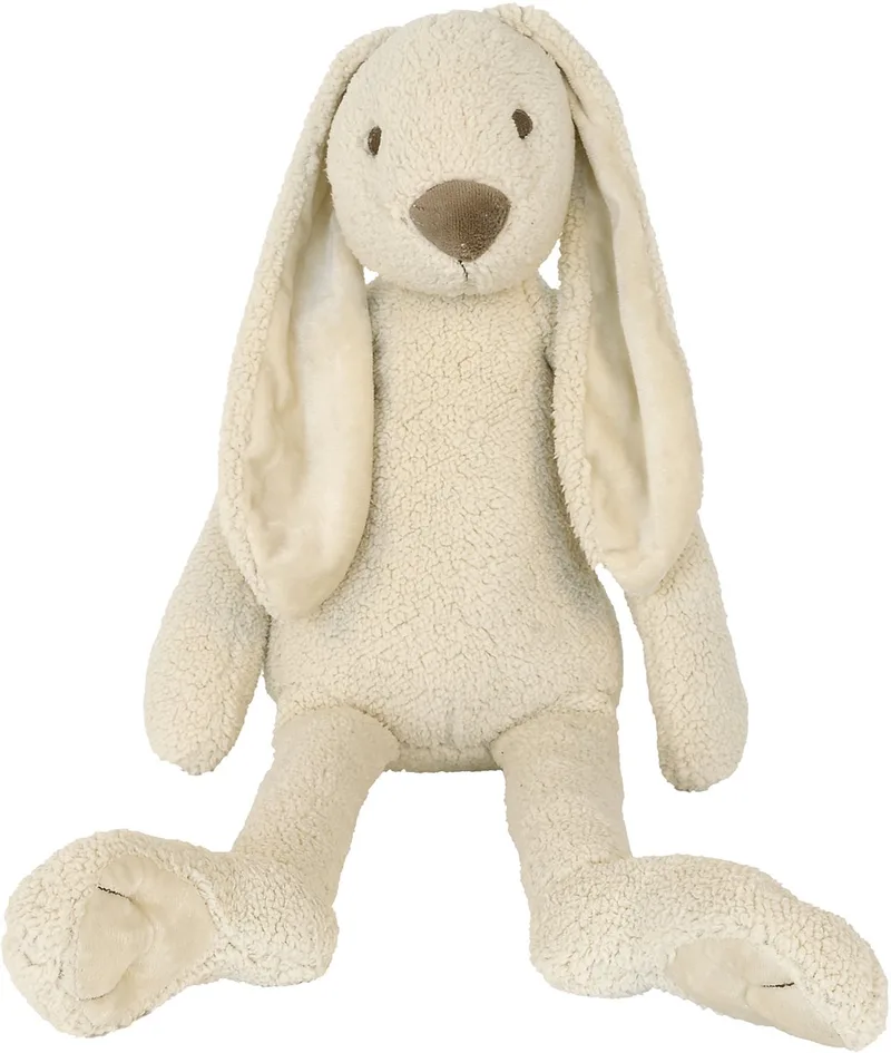 Recycled Konijn Richie Knuffel 58cm - Beige - Baby knuffel by Happy Horse in Beige Recycled – product photo