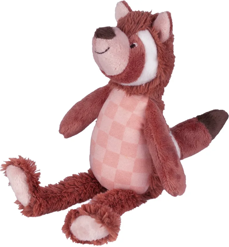 Rode Panda Pien Knuffel 24cm - Roestbruin/Roze - Baby Knuffel by Happy Horse in Roestbruin, Pink – product photo