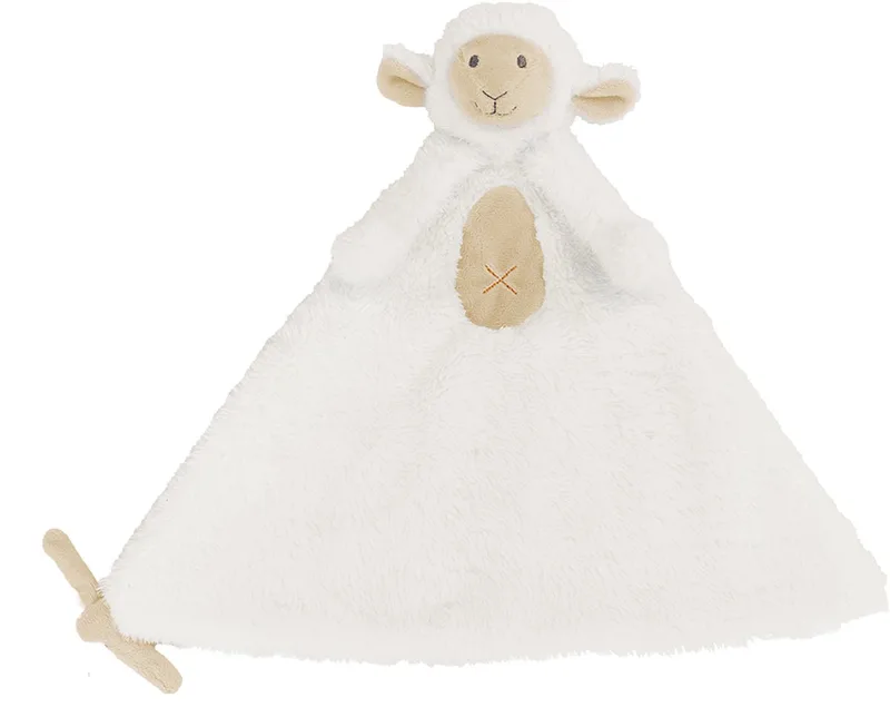 Schaap Sade Knuffeldoekje - Baby cadeau by Happy Horse in White – product photo