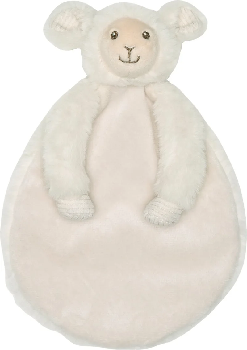 Schaap Seth Knuffeldoek 26 cm - Baby cadeau by Happy Horse in Ecru – product photo