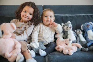 Stinkdier Knuffeldoekje - Baby cadeau fra Happy Horse i Lyserød – produktbillede 4 af 4
