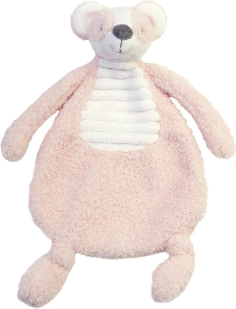 Stinkdier Knuffeldoekje - Baby cadeau van Happy Horse in Roze – productfoto