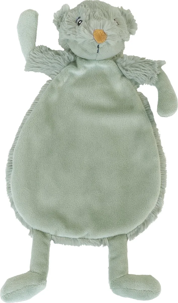 Stinkdier Silas Knuffeldoekje 22cm - Baby cadeau van Happy Horse in Groen – productfoto