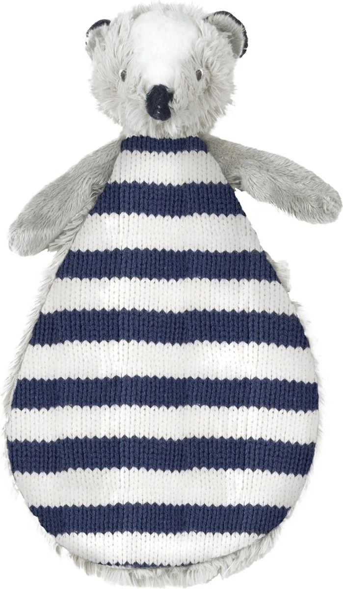 Stinkdiertje Steve Knuffeldoekje - Baby Cadeau de Happy Horse en Gris – photo produit