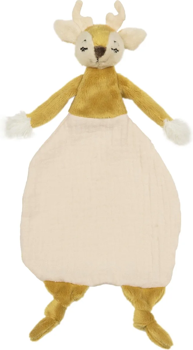 Tatum Knuffeldoekje - Baby cadeau van Happy Horse in Bruin – productfoto