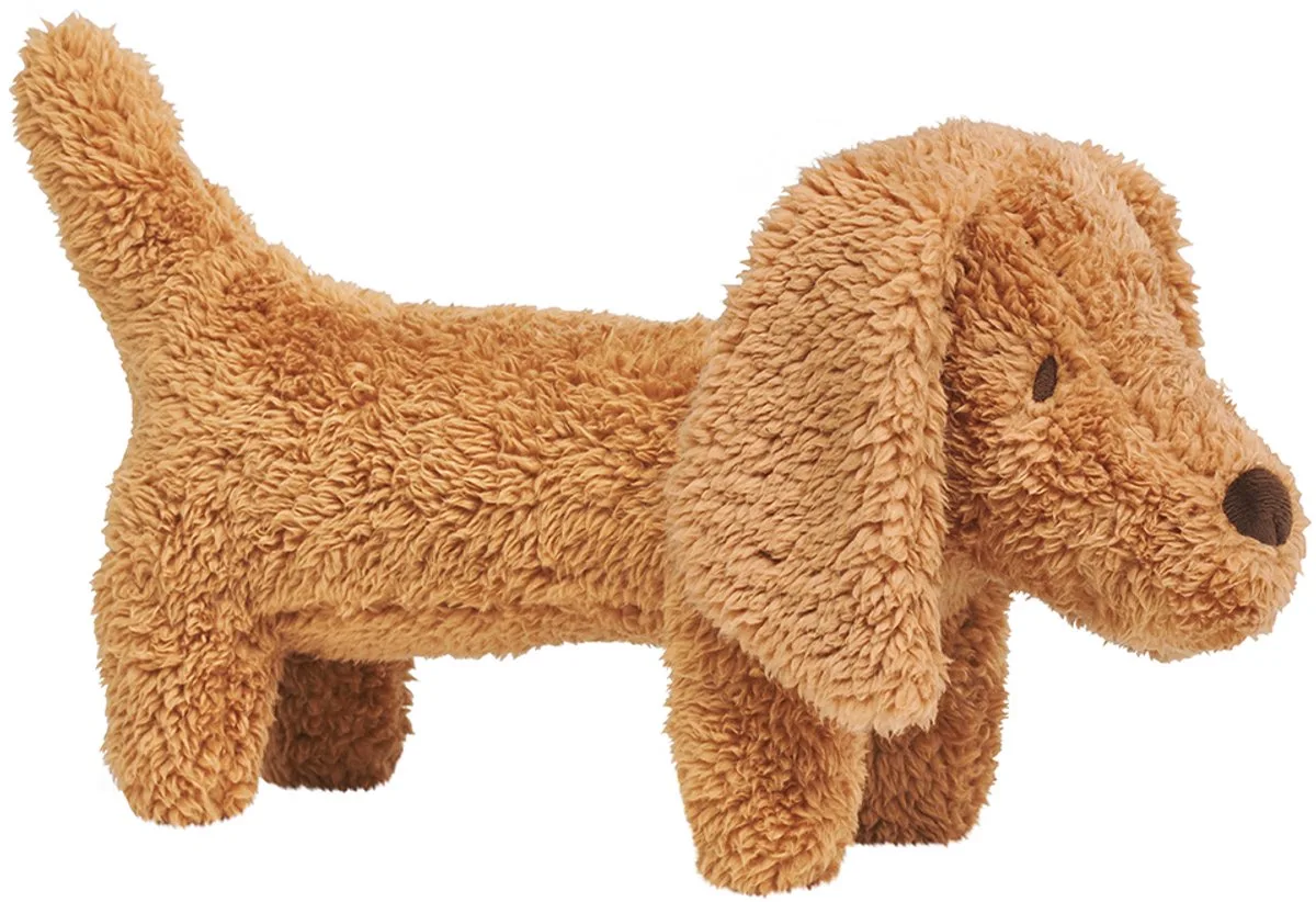 Teckel Devina Knuffel 40 cm - Baby knuffel von Happy Horse in Braun – Produktfoto
