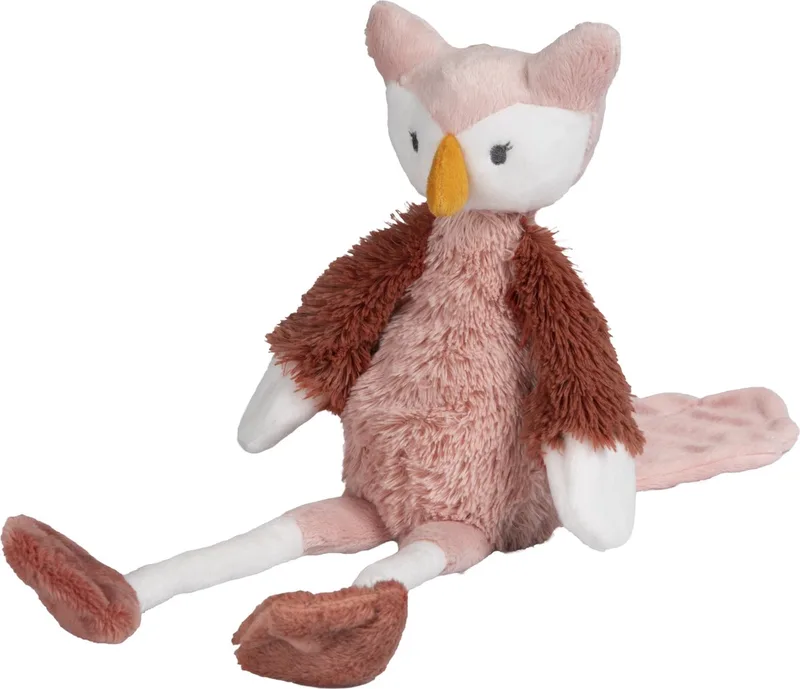 Uil Olivia Knuffel 31cm - Baby knuffel fra Happy Horse i Oudroze – produktbillede