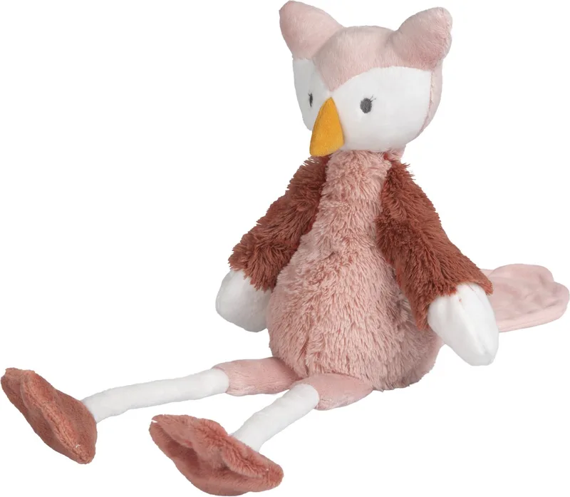Uil Olivia Knuffel 41cm - Baby knuffel van Happy Horse in Oudroze – productfoto