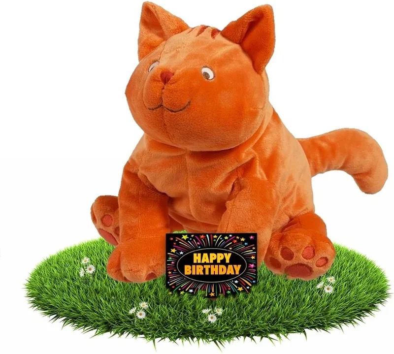 Verjaardag knuffel Dikkie Dik 43 cm met gratis verjaardagskaart de Happy Horse en Orange – photo produit