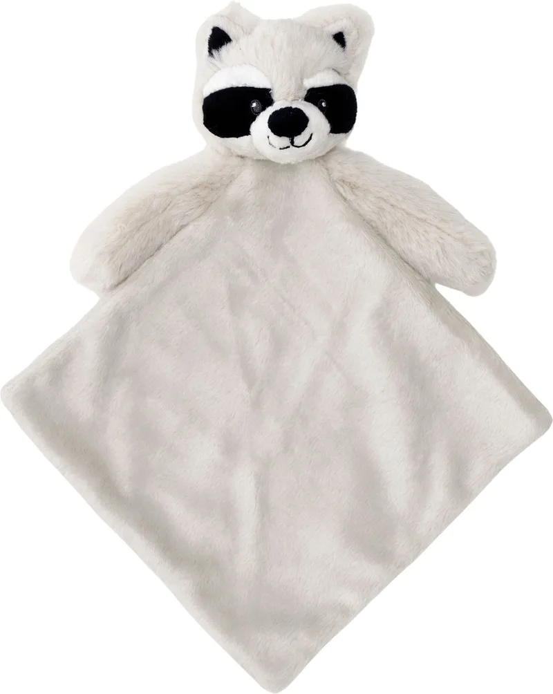 Wasbeer Raf Knuffeldoek 28 cm - Baby cadeau de Happy Horse en Gris – photo produit