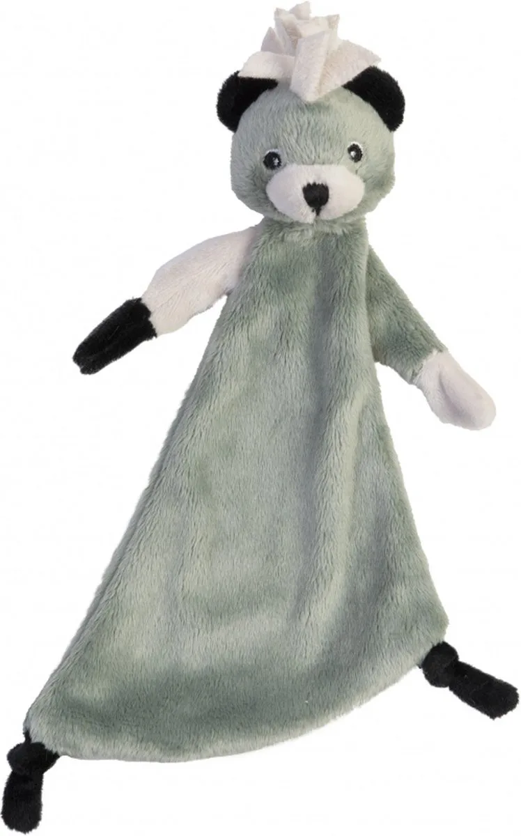 Wasbeer Rudy Knuffeldoekje - Baby cadeau fra Happy Horse i Grøn – produktbillede