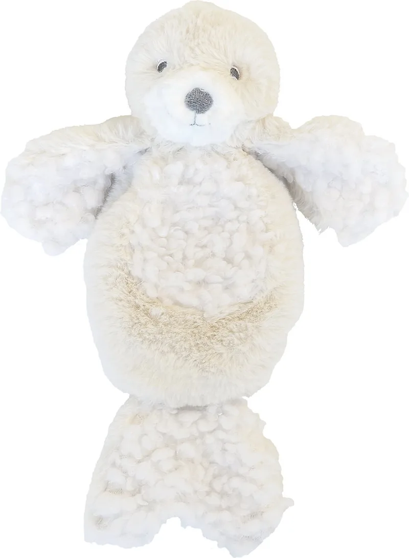 Zeehond Scooby Knuffeldoekje - Baby cadeau van Happy Horse in Ecru – productfoto