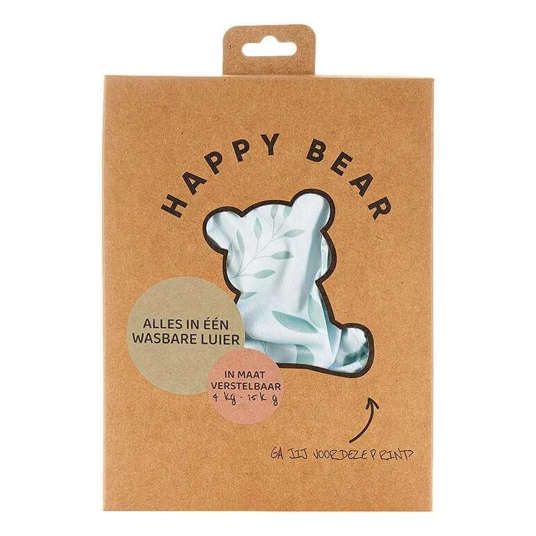 All-In-One luier | Botanical de HappyBear Diapers – photo produit