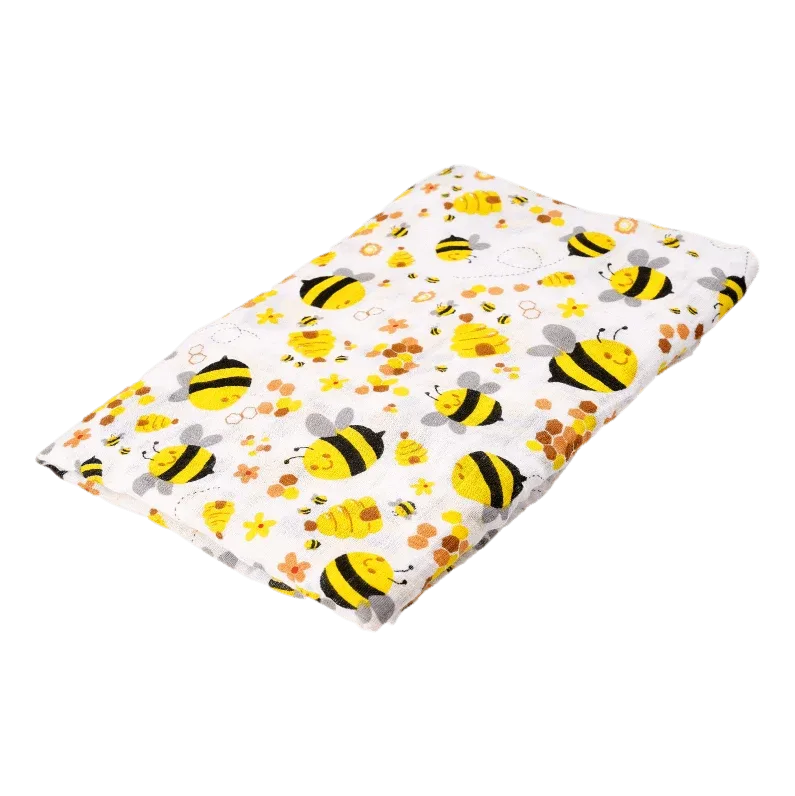 Hydrofiele doek | Bees från HappyBear Diapers – produktbild
