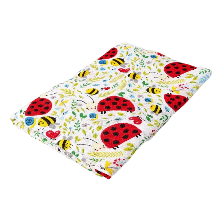 Hydrofiele doek | Lady Bugs van HappyBear Diapers – productfoto